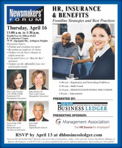 Join HRBOOST® and the SBAC at the Newsmakers' Forum on HR